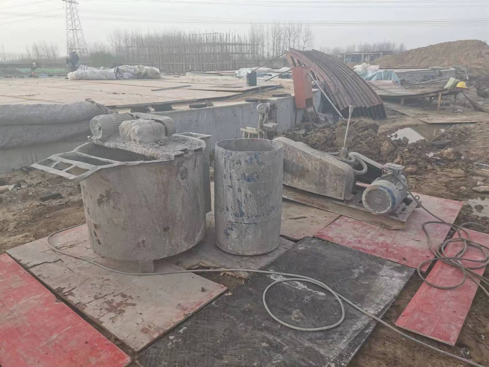 陈场镇顶管注浆